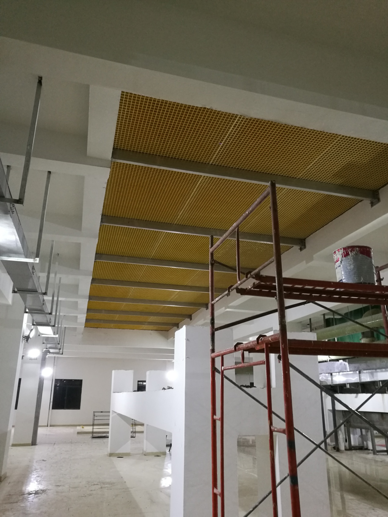 廣東深圳福田污水處理廠玻璃鋼格柵、蓋板安裝工程(圖1)